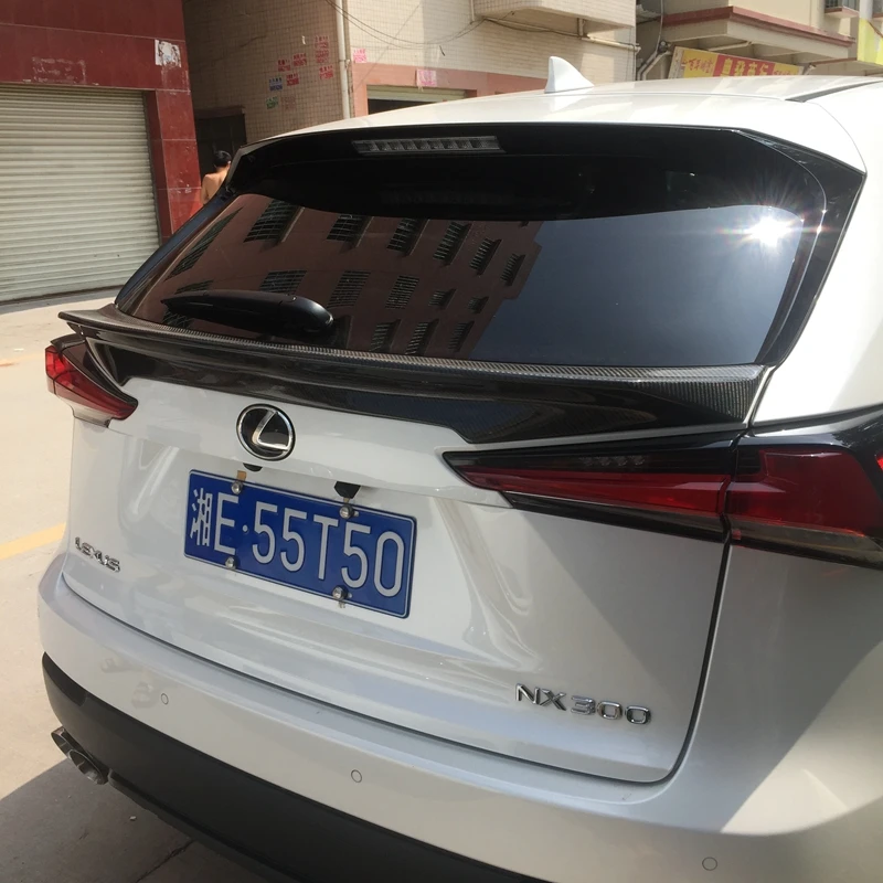 Задний спойлер из углеродного волокна для LEXUS NX NX200 NX200t NX300h по EMS