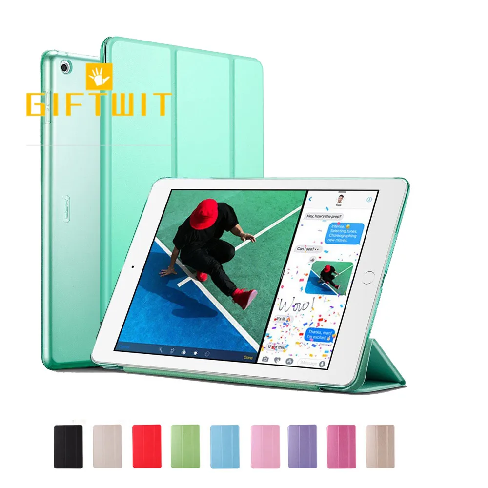 Чехол тройного сложения для iPad Pro 9 7 дюйма роскошный Шелковый Умный Магнитный