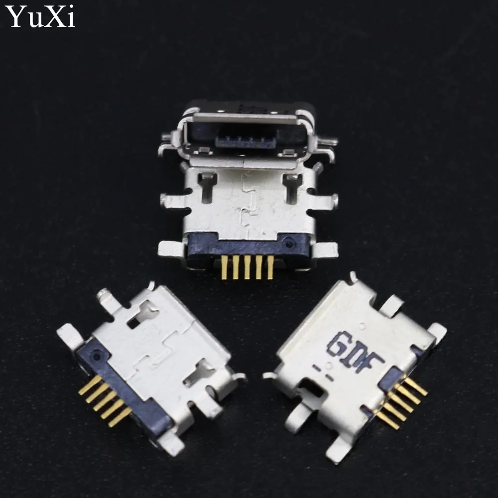 YuXi 50pcs/lot Mini Micro USB jack Charging Port Dock plug socket Connector for blackberry Playbook DELL Venue Pro 8 Tablet |