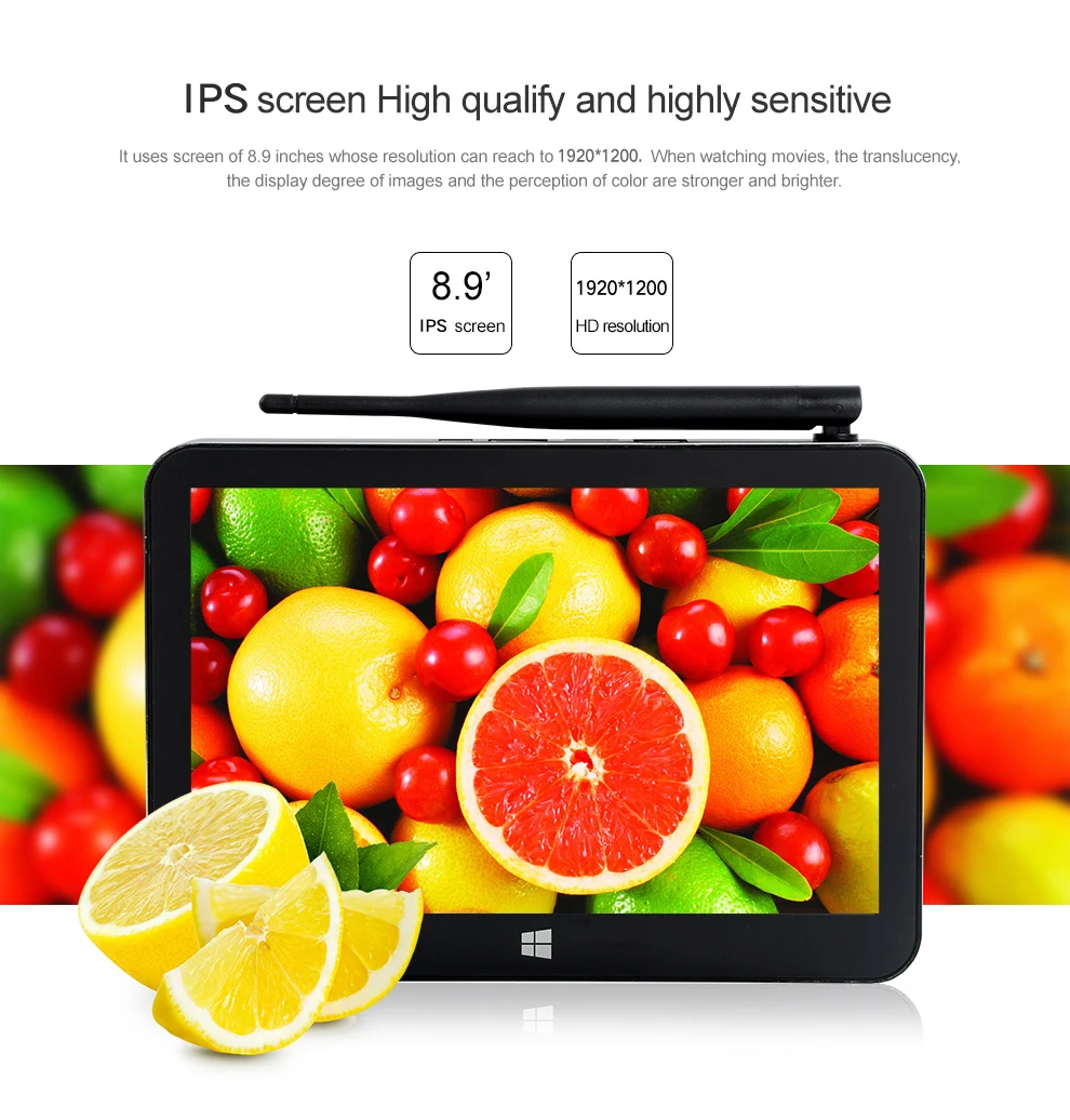 PiPO X11 Windows 10 OS Мини ПК ТВ коробка Z8350 2G ram 32G rom ips экран HDMI LAN Wifi маленький ПК компьютер