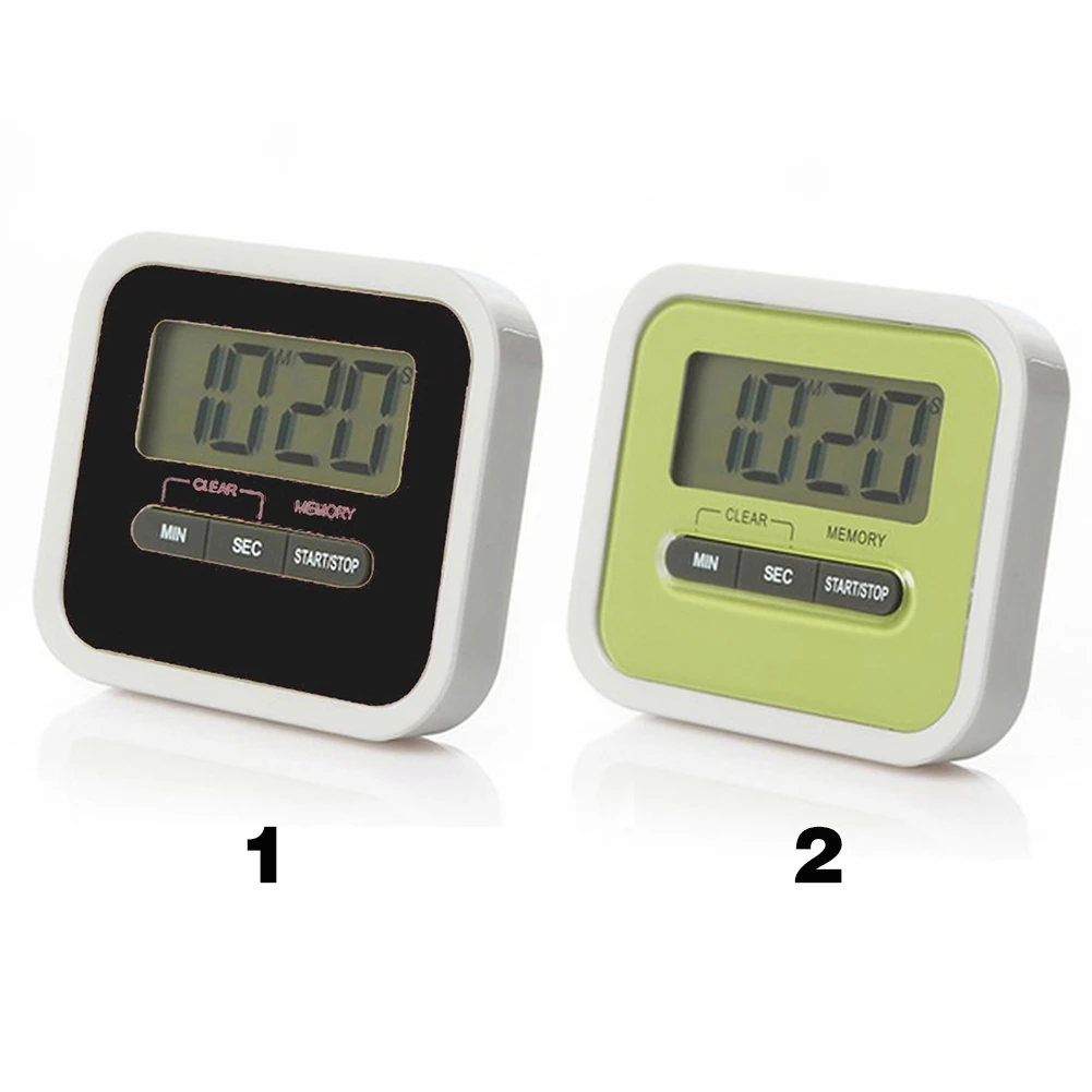 Цифровой кухонный таймер магнитный Приготовление выпечки Большой ЖК