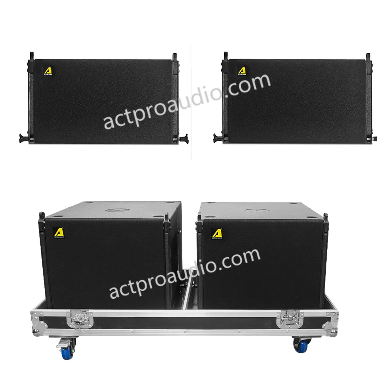 12 дюймовый двухсторонний активный мини линейный громкоговоритель серии VERA