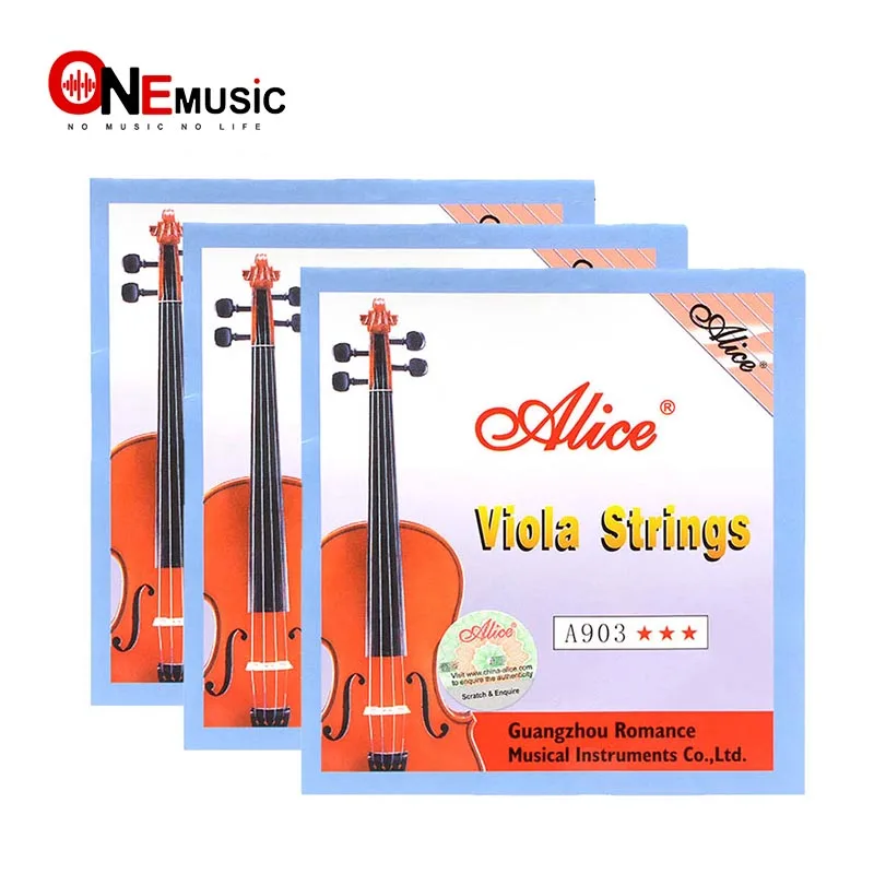 Алиса A903 никель Серебряная рана Альта струны 1 4 набор из струн|string set|strings alicealice
