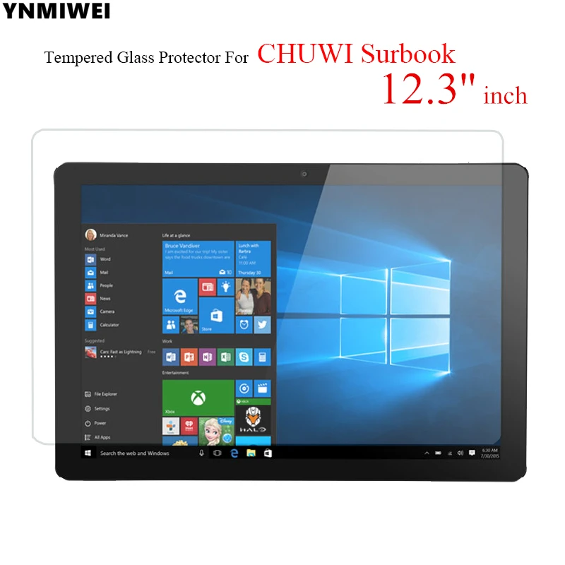 Стекло протектор для CHUWI Surbook Tablet 12,3 дюймов закаленное Стекло пленка для SubBook Стекло защитный Плёнки