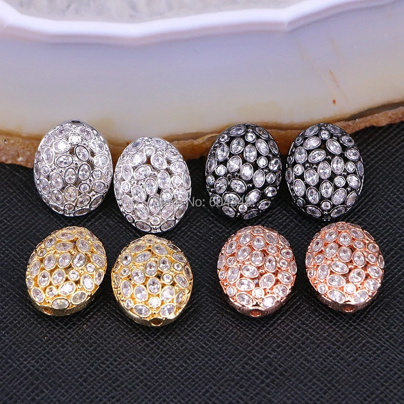 5 шт. бусины разделители для украшений|spacer beads|micro pavebeads spacers beads |