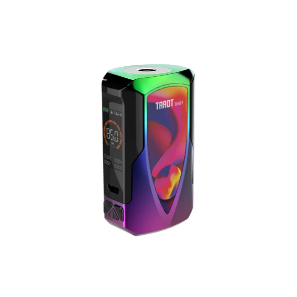 Rainbow Vaporesso Таро ребенок 85 Вт TC мод с 2500 мАч встроенный аккумулятор и 0,002 s Быстрая Скорость Стрельбы электронная сигарета Vape мод против Таро Nano - Цвет: Rainbow