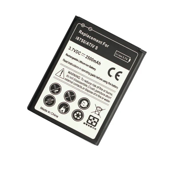 Ciszean 2x 2500mAh EB-L1M1NLU Replacement Battery + Universal Wall Charger For Samsung galaxy ATIV S i8750 i8370 i8790 | Мобильные