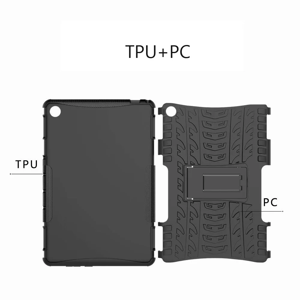 Duty Броня чехол для huawei MediaPad M5 Lite 10 ПК и силиконовая крышка для M5 Lite 10 BAH2-W19 BAH2-L09 BAH2-W09 10,1"