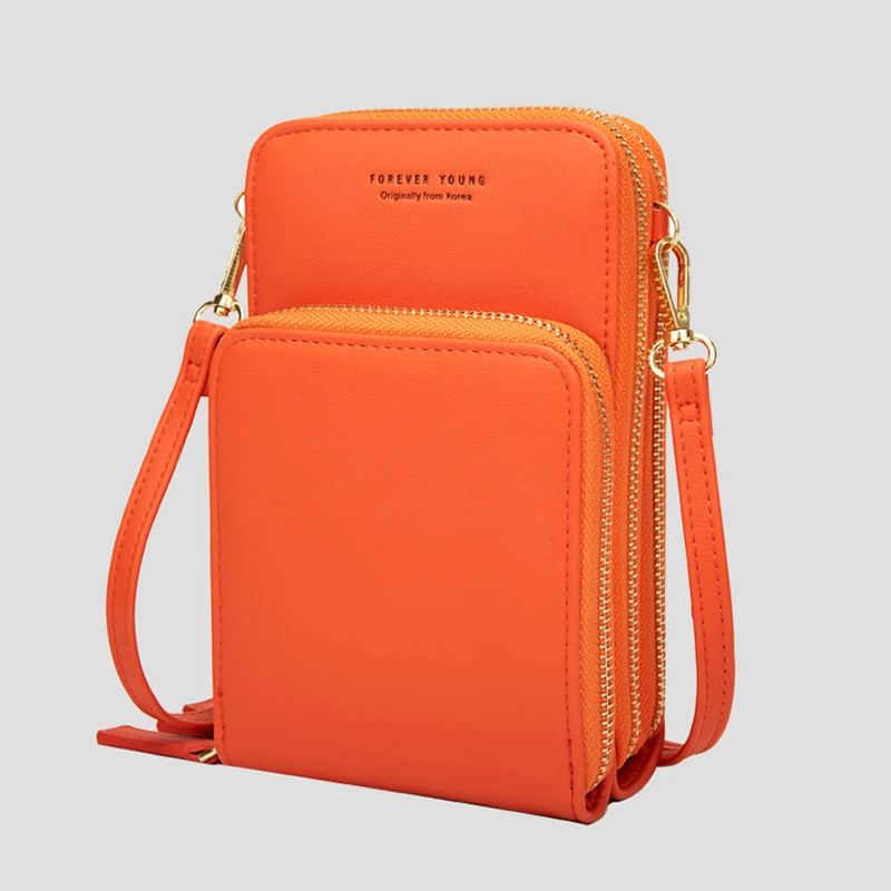 Мини сумка через плечо из искусственной кожи 1 шт. на для мобильного телефона