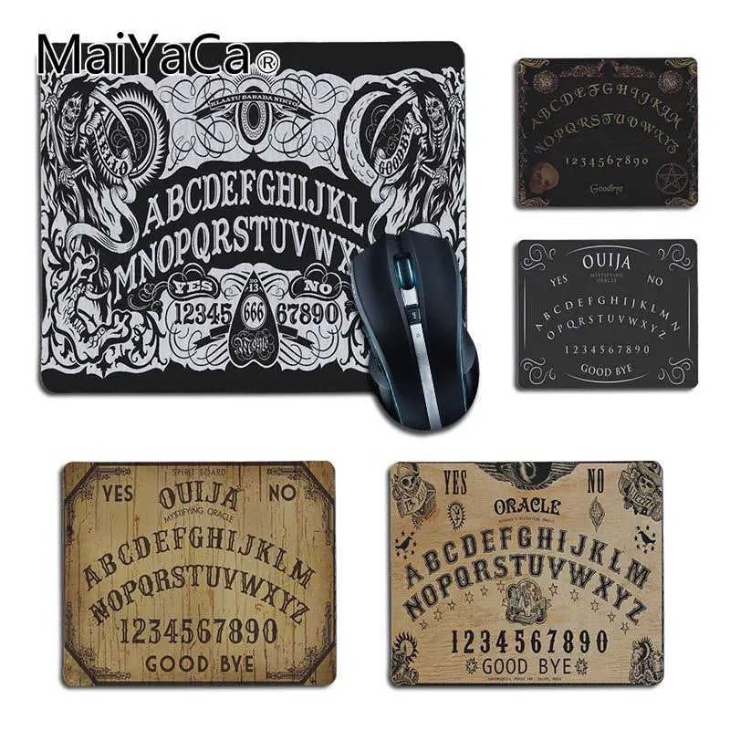 MaiYaCa Ouija комфортный маленький коврик для мыши игровой коврик для мыши клавиатуры коврик для мыши Аниме Коврик для украшения рабочего стола Нескользящий Резиновый Коврик