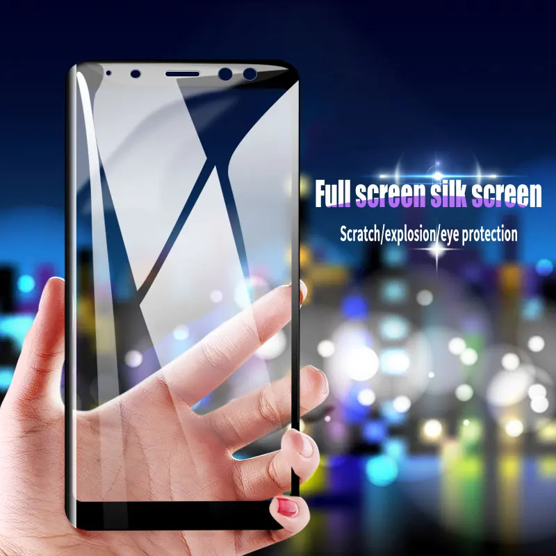 9H 3D Full Cover Tempered Glass For Samsung Galaxy A3 A5 A7 J3 J5 J7 2016 2017 J330 J530 J730 Screen Protector Film Protective | Мобильные