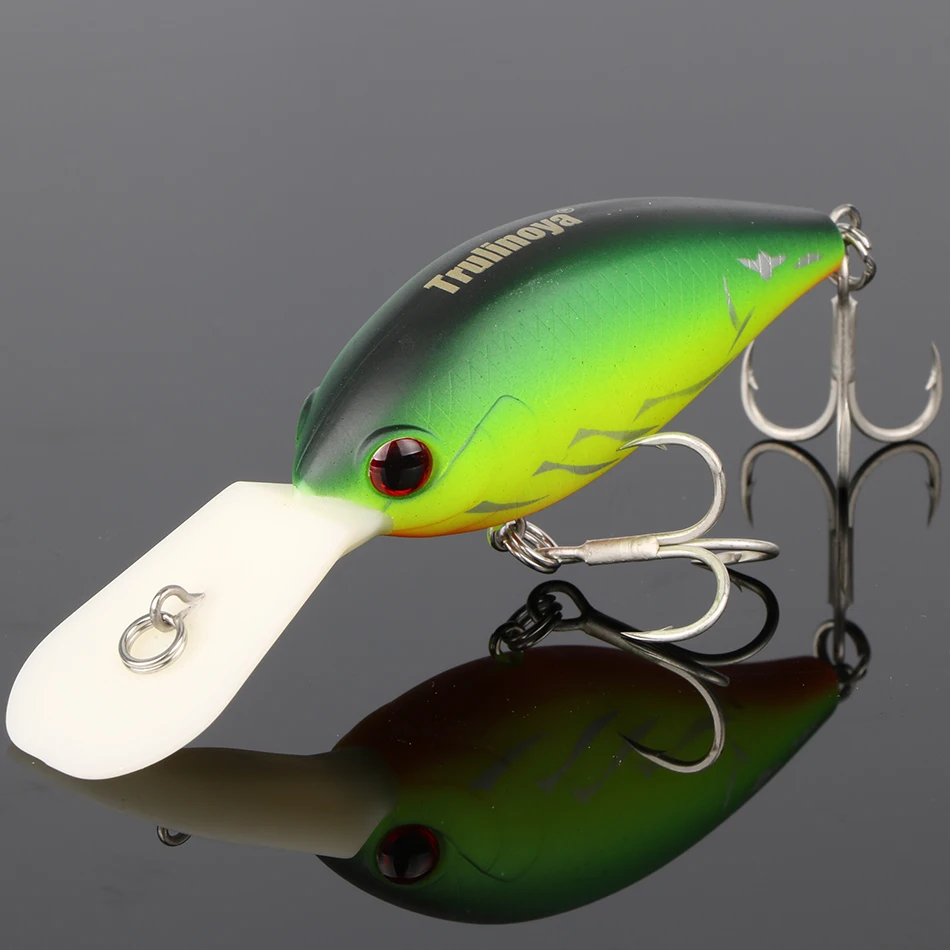 Tsurinoya 1 шт. DW21 Crankbait Дайвинг 2 5-3 м Пластик жесткие приманки для ловли рыбы Кривошип