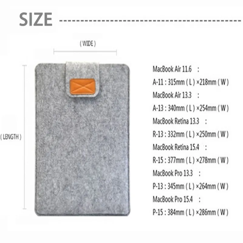 Tablet Bag Sleeve Case for Apple iPad Pro 10.5 11 12.9 Universal Shockproof Pouch For Macbook Mac Imac 15 In | Компьютеры и офис