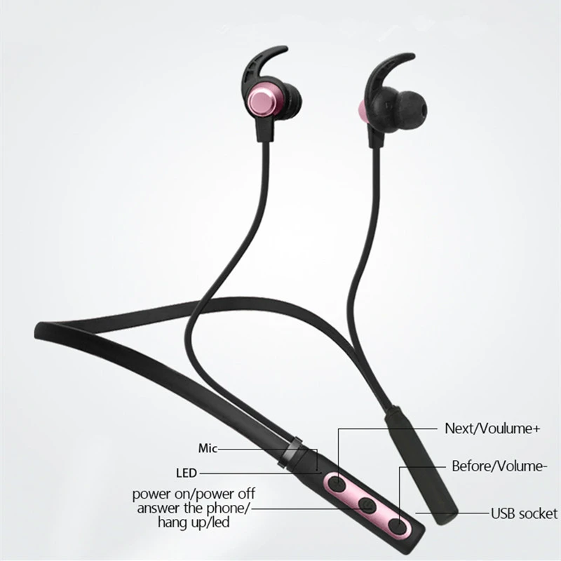 Модные Спортивные Bluetooth наушники TCunPT влагозащищенные магнитные беспроводная