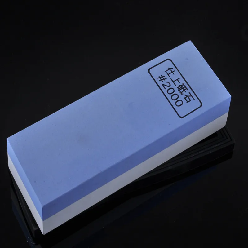 Зернистость 2000 зернистость 6000 2-сторонняя кухонная точилка камень водная масло