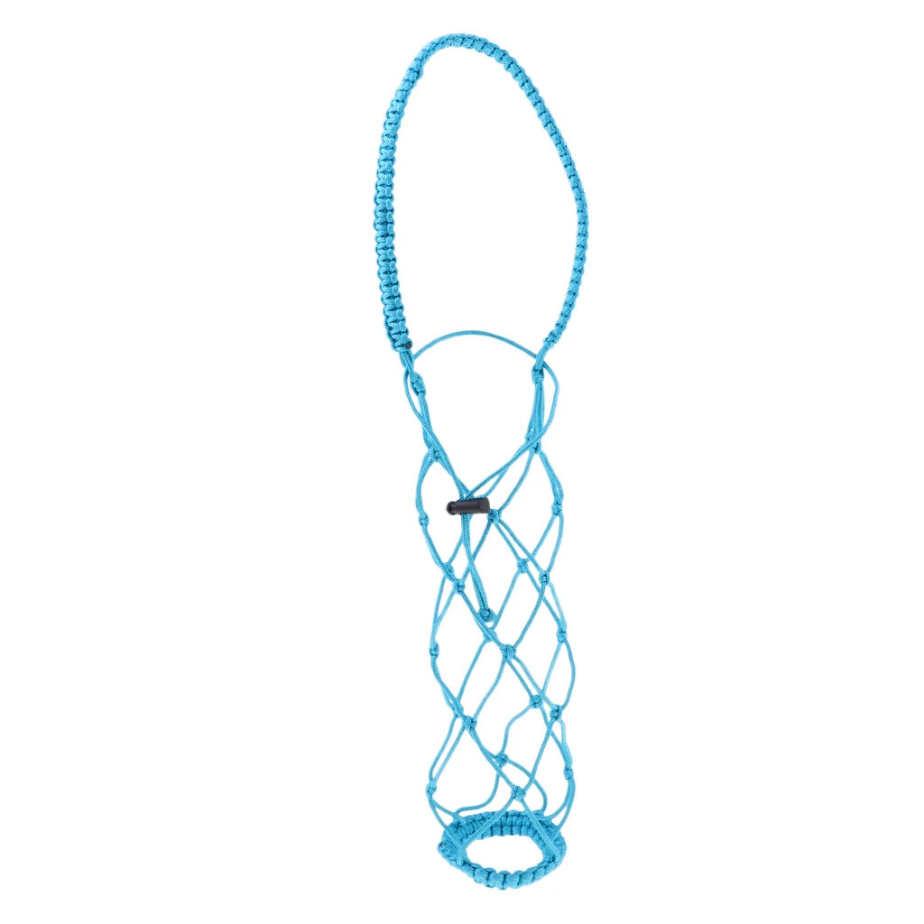 2 упаковки держатель для бутылки с водой сетчатый рукав ручка Paracord бутылок 17