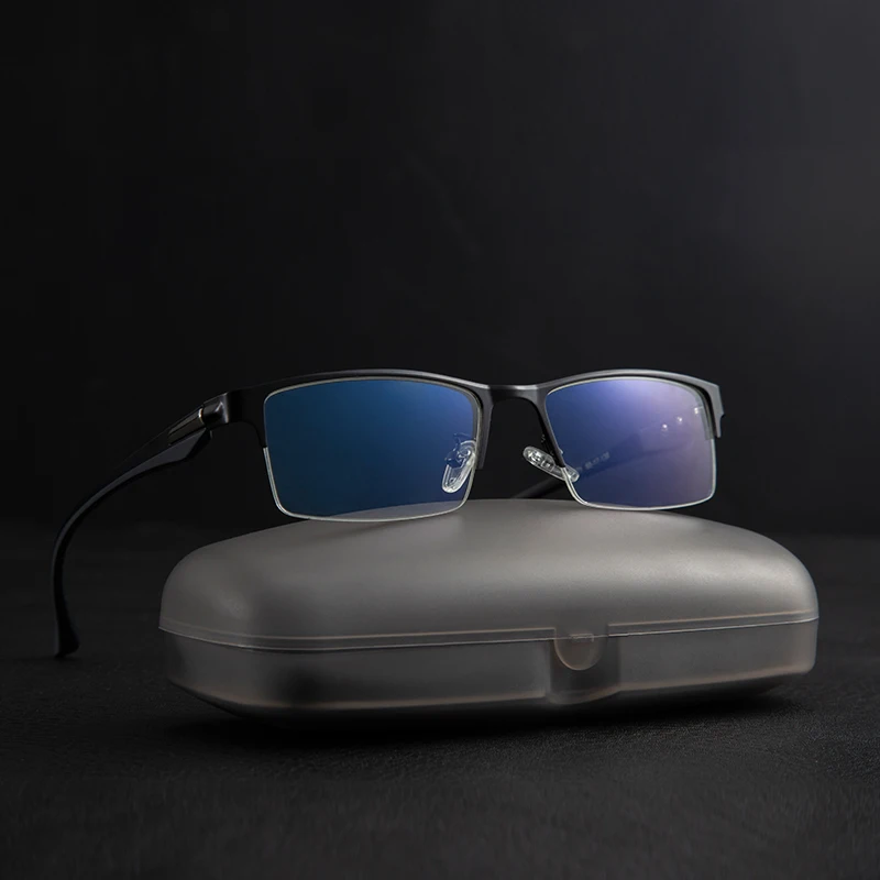 Оправа для очков Мужская из титанового сплава работы с компьютером коррекции