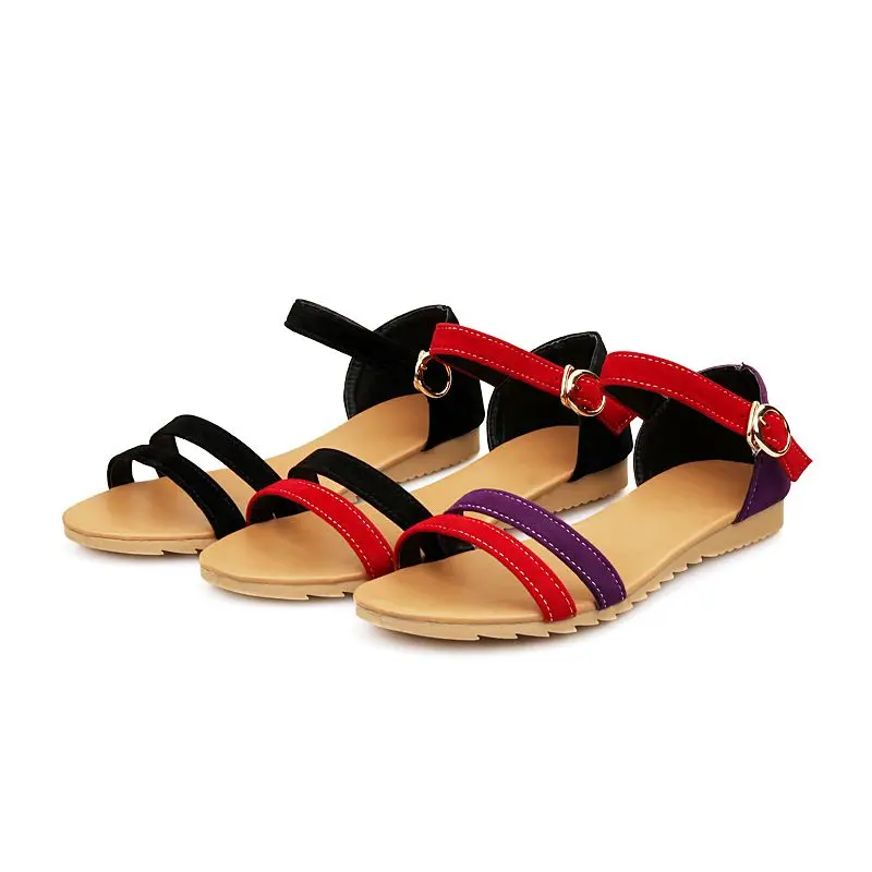 FAMSO Size34-43 Новинка 2017 года женские босоножки на платформе офисные Вьетнамки летние
