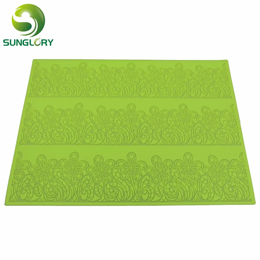 Силиконовый коврик для выпечки с цветочным рисунком|tools for cakes|fondant cake decorating toolscake