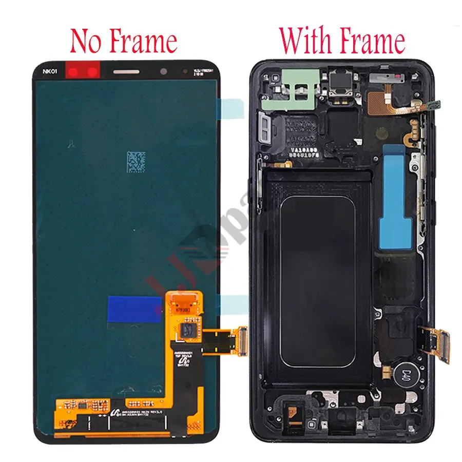 5 6 &quotдля SAMSUNG GALAXY A8 2018 ЖК дисплей сенсорный экран дигитайзер сборка A530F A530 для 6&quot