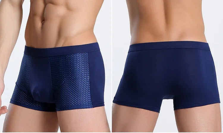 Sexy underwear Men Mesh Shorts plus size Solid Men's Clothing panties shorts Sexy fat guy 100kg mens shorts nsnk01