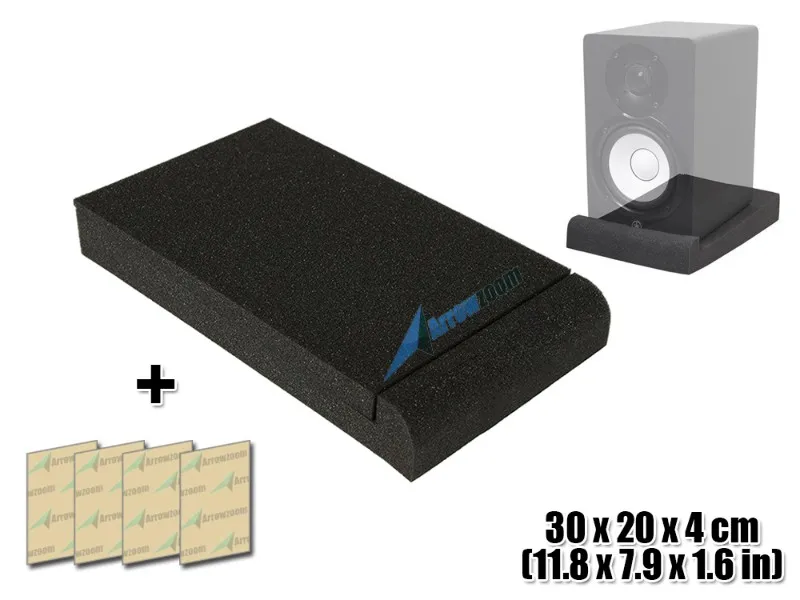1 piece Arrowzoom 11," x 7,9" x 1," звукопоглощающий акустический студийный монитор с динамиком изоляционной пены - Цвет: 1 piece
