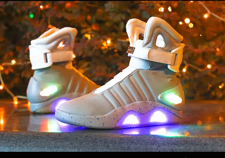 Strongshen/Новинка г. 39-45 размер/USB заряжаемые кроссовки Led детская обувь с подсветкой большие повседневные кроссовки для мальчиков и девочек светящаяся обувь