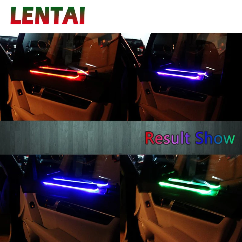 LENTAI 1 шт. окна автомобиля Солнечный атмосферу светильник светодиодный для VW Polo Jetta