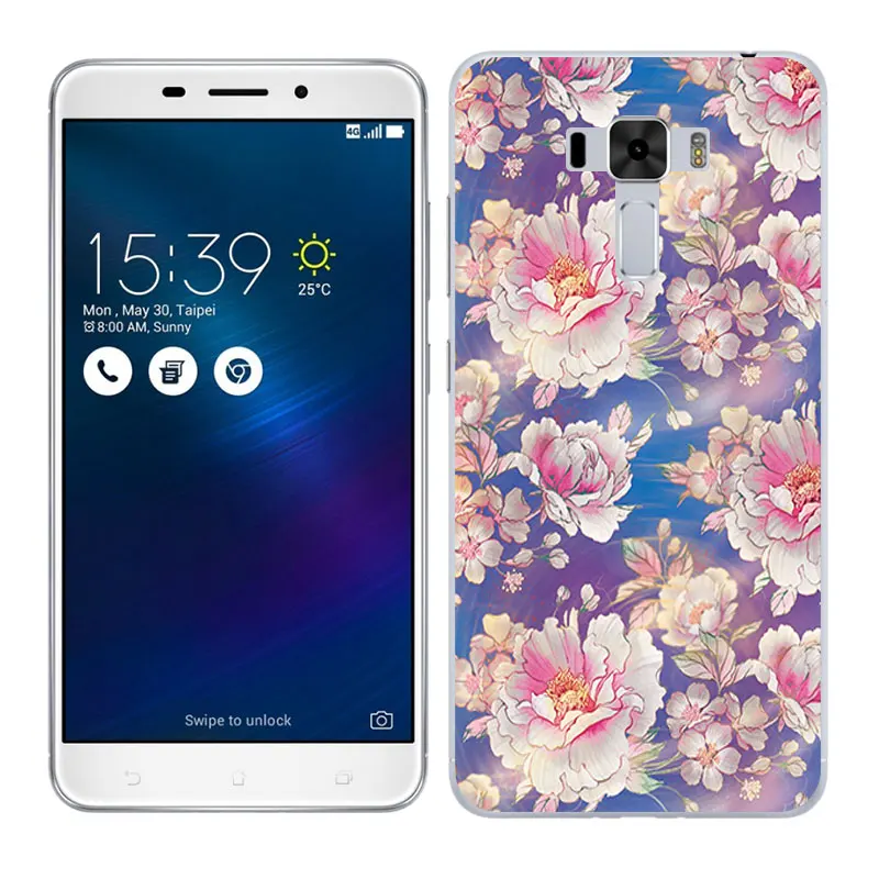 Силиконовая задняя крышка для ASUS Zenfone 3 Laser ZC551 чехлы телефонов ZC551KL мягкая из ТПУ с
