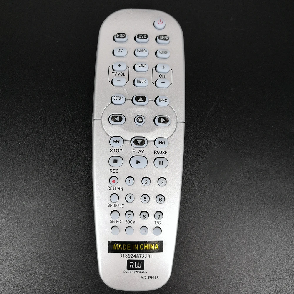 New Replacement Remote Control AD-PH18 For PHILIPS DVD player TV