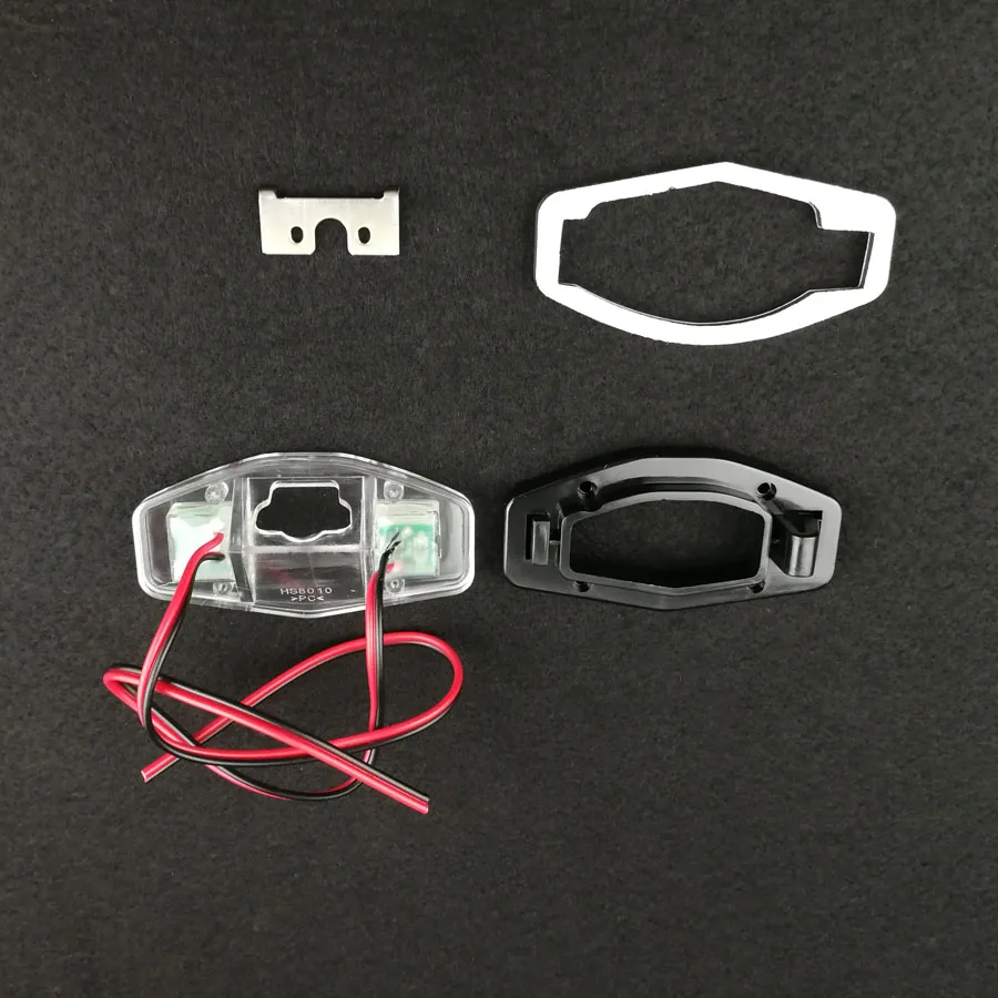Only Plastic Frame Автомобильная CCD HD камера заднего вида для ночного видения Водонепроницаемая помощь при парковке для Honda Accord 2001-2006 2007 2008 2009 2010 - Название цвета: Only Plastic Frame