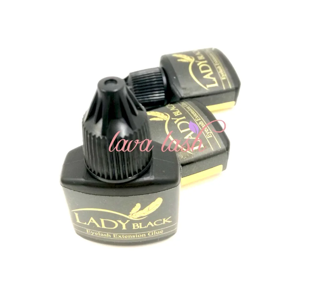 Бесплатная доставка 3 шт./лот клей для наращивания ресниц fast glue lady black eyelash 10