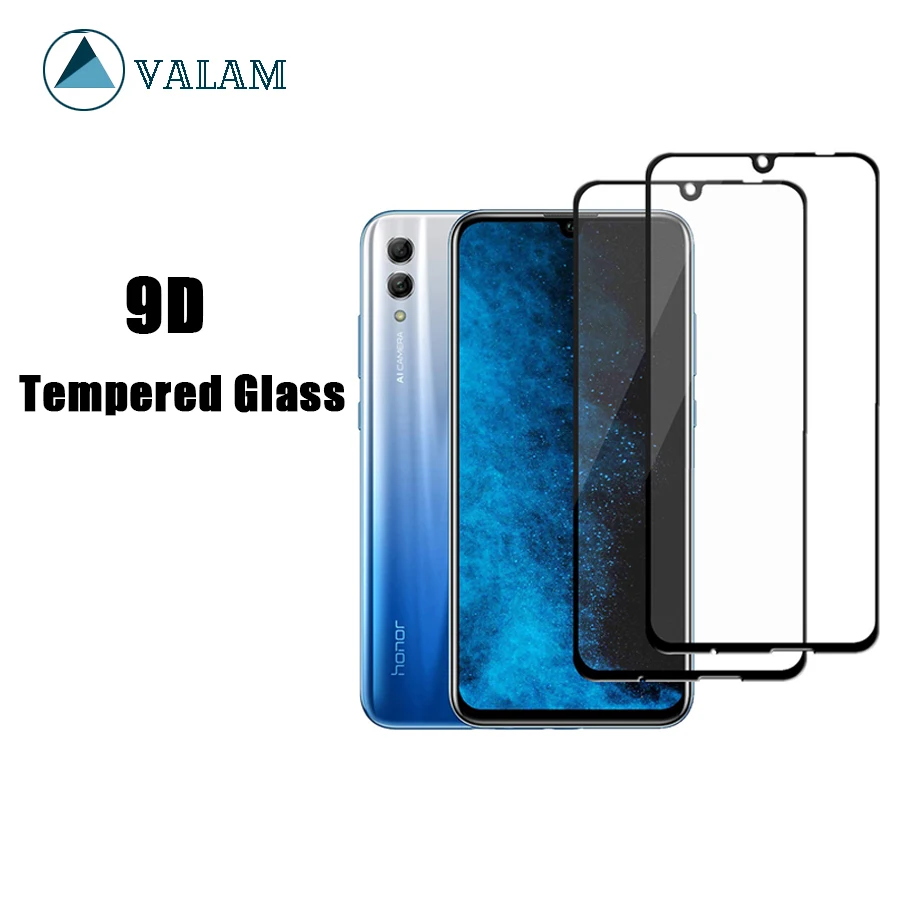 Стекло VALAM 9D закаленное для защиты экрана Huawei Honor 10 Lite honor10 honor8X Max 8X 8A 9H твердость