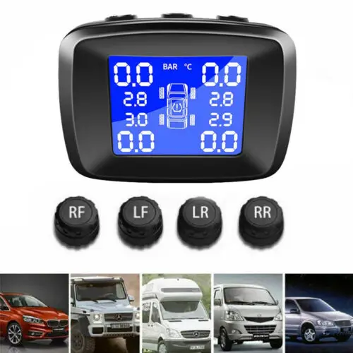 TPMS беспроводная система мониторинга давления в шинах с 4 внешними