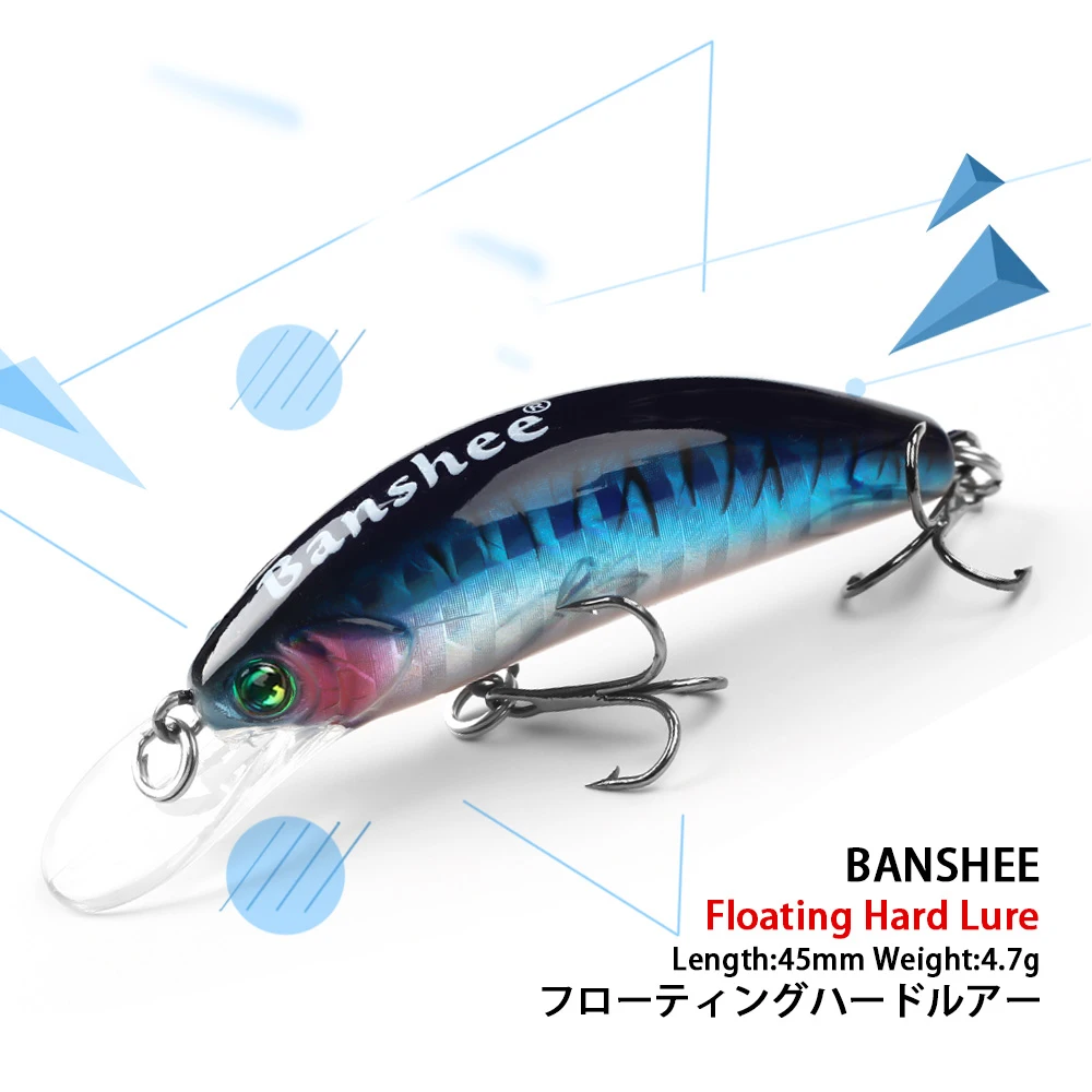 Рыболовный воблер Banshee длина 45 мм вес 4 7 г цвета в ассортименте|Наживки для рыбной