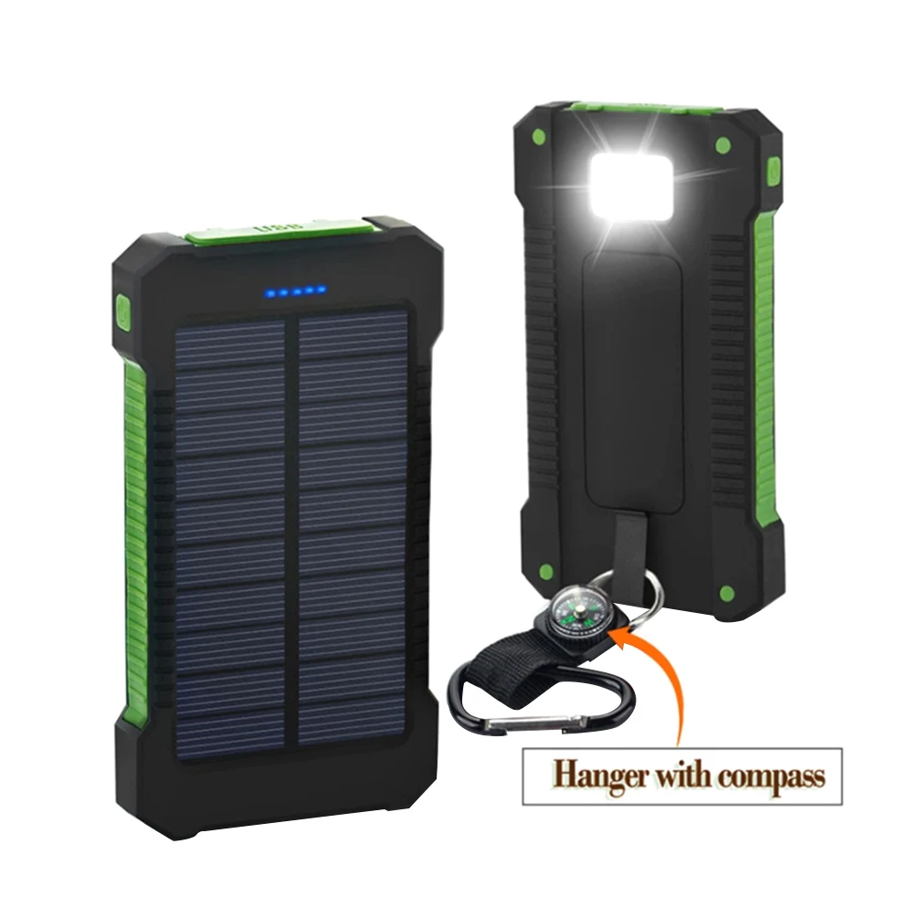 LEDGLE портативное зарядное устройство водонепроницаемый источник питания внешний