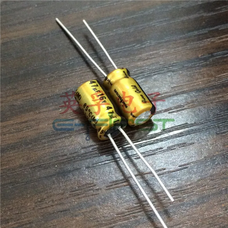 20 шт./50 шт. Nichicon FG 16v47uf 6 3 X11 алюминиевый конденсатор аудио супер электролитические
