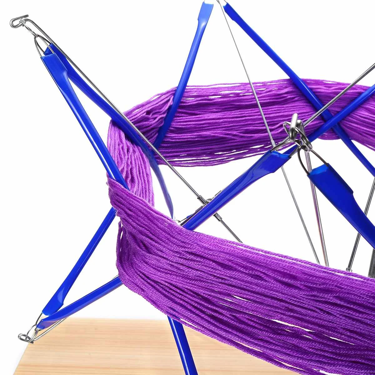 

Adjustable Yarn Knitting Umbrella Skein Holder Patchwork Thread Winder Swift Wool String Stainless Steel DIY Sewing Tools