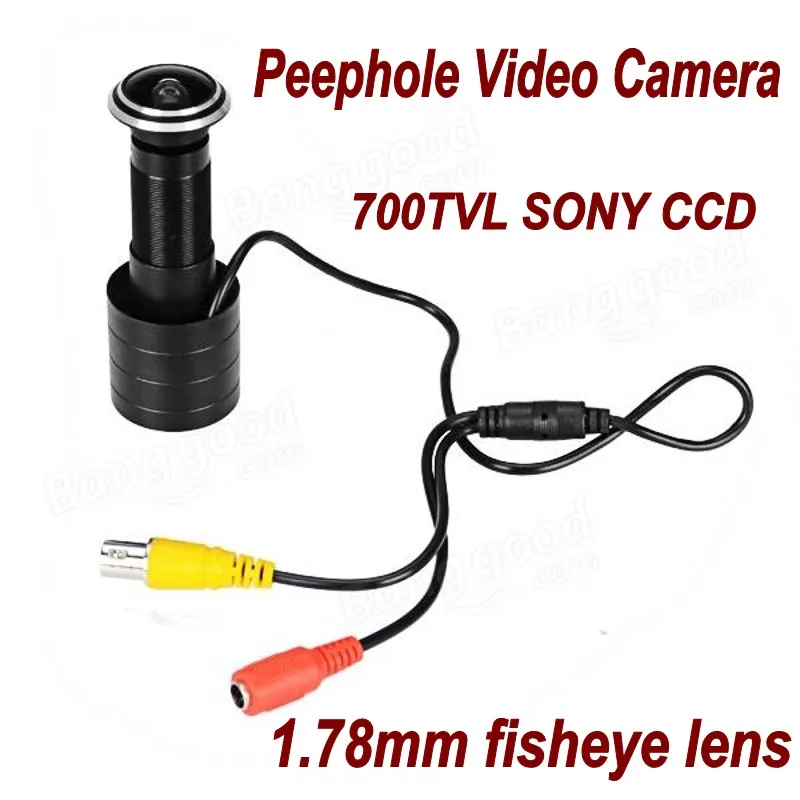 Sony 700TVL мини дверной глазок видео кошка камера цветной видеонаблюдения |