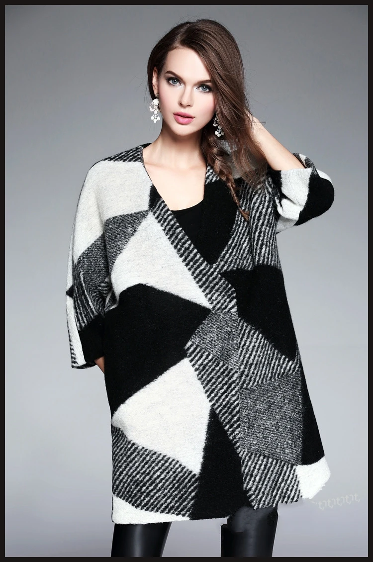 Контракт Пальто Новый Стиль Длина Зима Лин Сетки Семь Теплые Стеганые | Женская