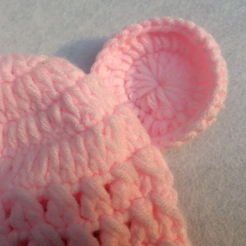 Free shipping Newborns without eaves beanie adorable hand-made by the fashion hat merino wool girls flowers | Детская одежда и