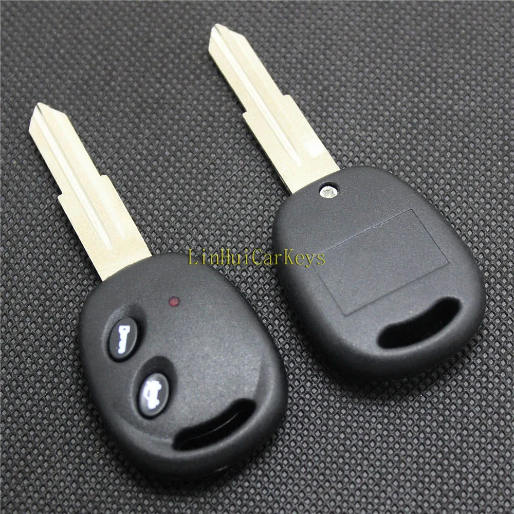 

Пульт дистанционного управления PINECONE для CHEVROLET LOVA, 2 кнопки, неразрезанное Латунное лезвие, 1 шт.