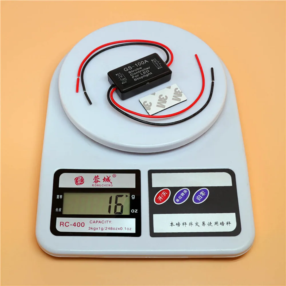 GS-100A контроллер вспышки коробка мигалка модуль для светодиодный тормозной фонарь стоп-светильник
