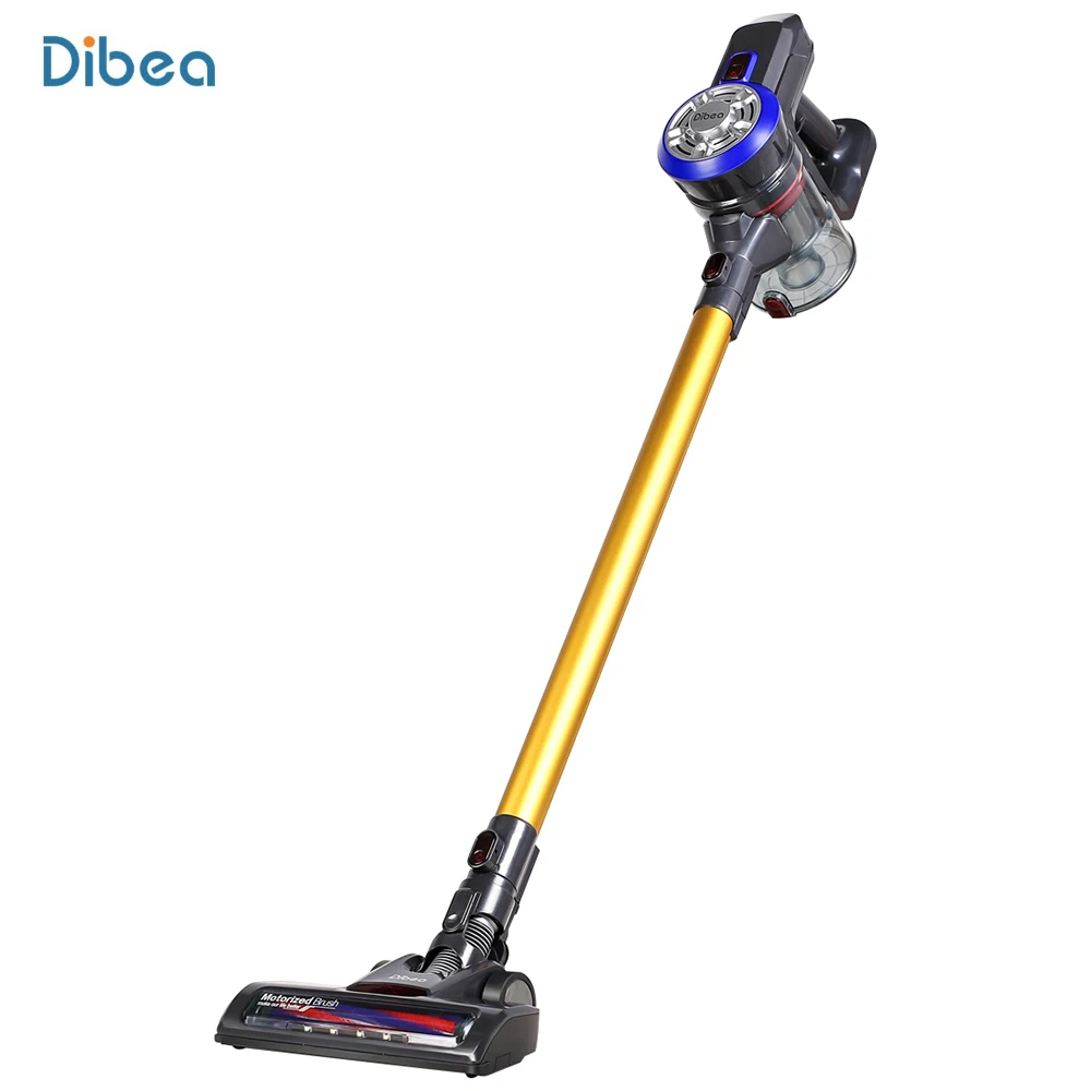 Dibea пылесос 2 в 1 легкий беспроводной ручной Stick Нержавеющая сталь чистки 550 мл для