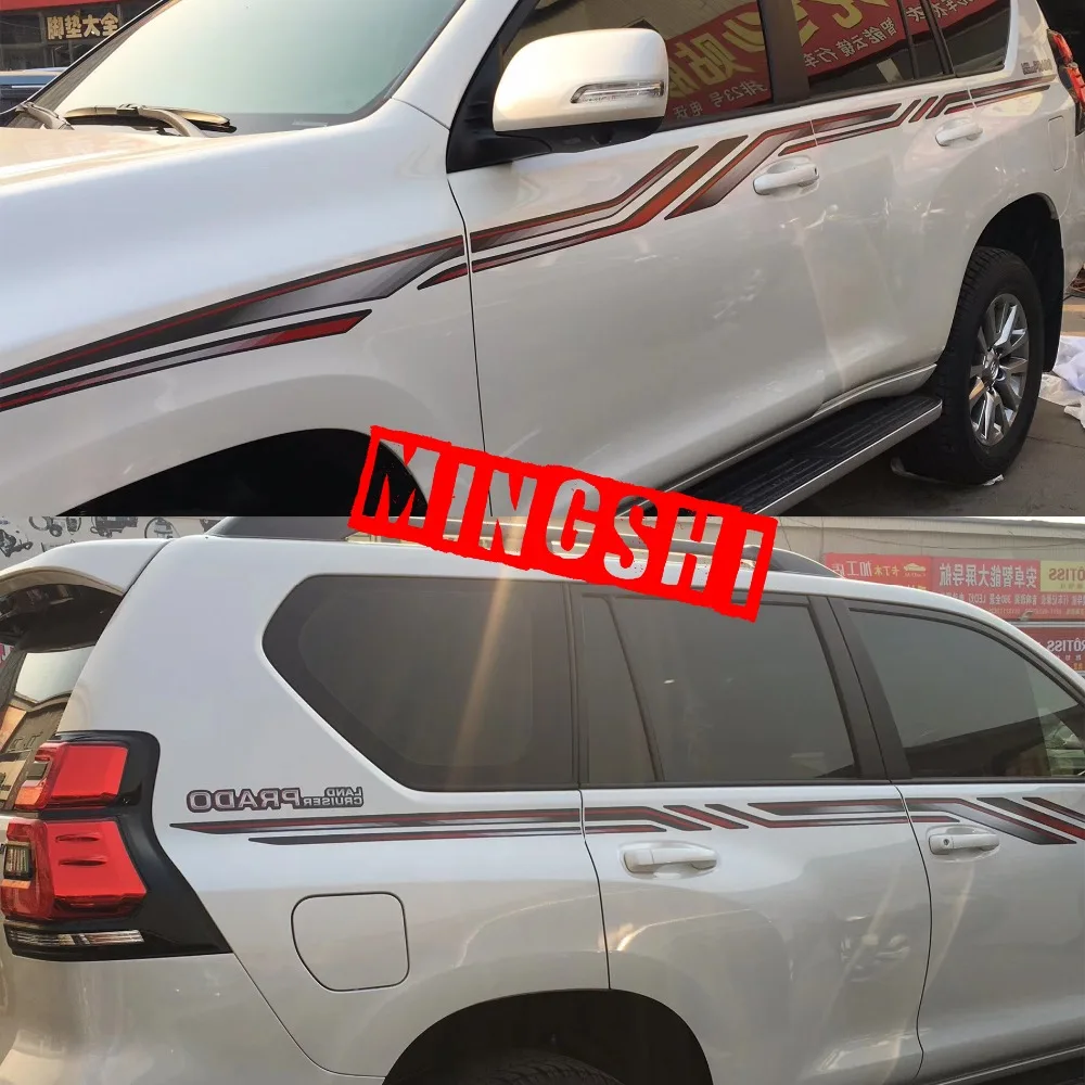 Новинка 3 м автостайлинг спортивные автомобильные наклейки кузова полосы для