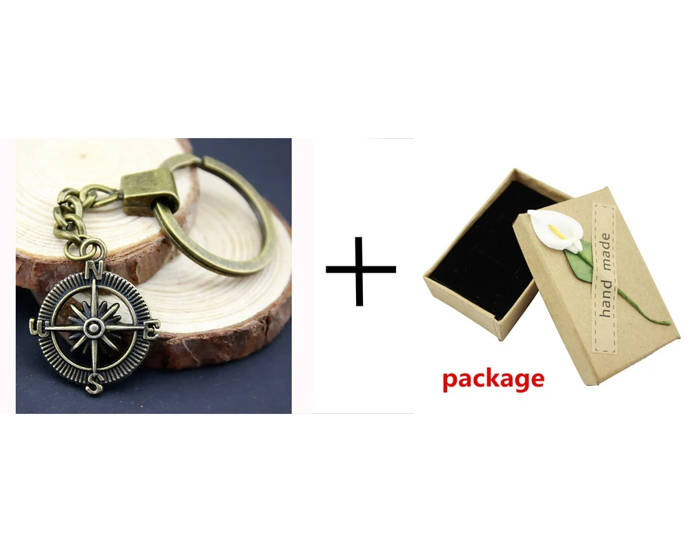 Небольшие подарки для вечеринки украшение компасом держатель сувенирные