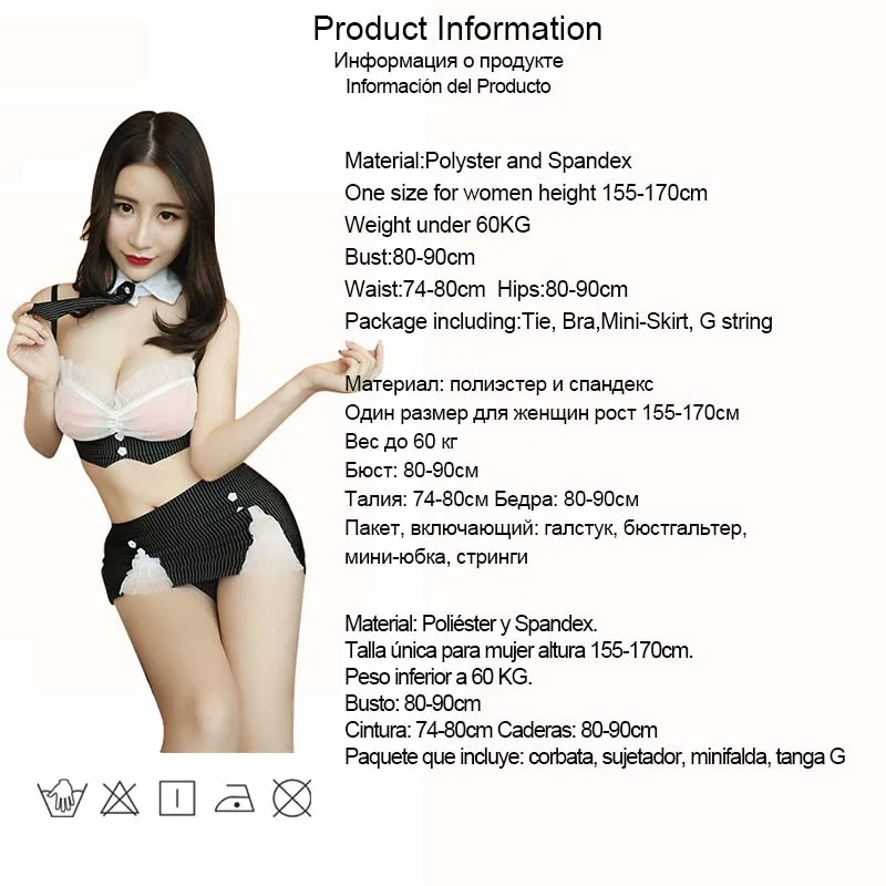 

New erotic Sexy women secretary uniform Costume Role Play Women Sexy Lingerie Hot Sexy Underwear Female Erotic Costume NY0311