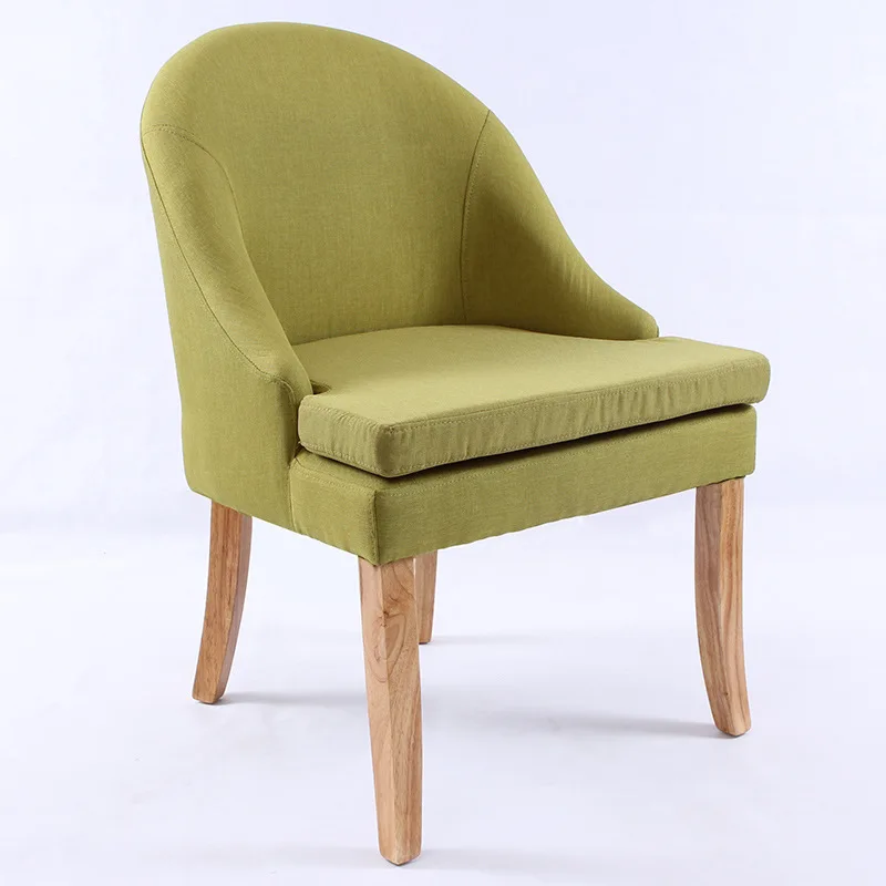 Стулья для кафе мебель стулья louis из цельной древесины и хлопчатобумажной ткани