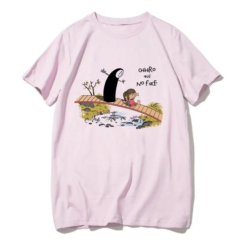 3 Totoro Shirt Women Men Studio Ghibli Miyazaki Hayao Anime Spirit Away T Shirt Men Women Japanese Anime Cartoon Clothes T-Shirt - Цвет: 3