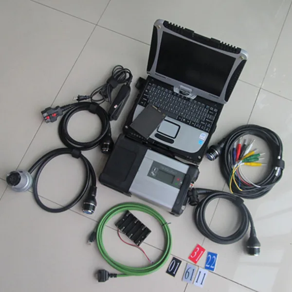 Super MB SD Connect C5 Star with Laptop CF19 Toughbook installed well Software 2021.9v 480gb SSD multi-language | Автомобили и
